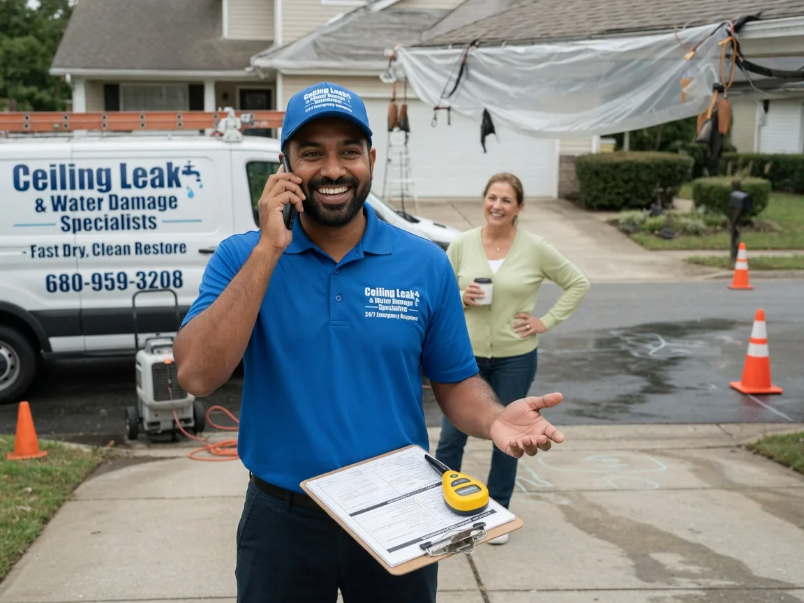 Ceiling Leak Cleanup Metlakatla, AK FAQs